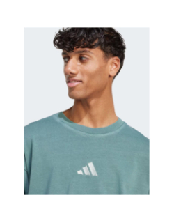 T-shirt à manches courtes délavé all szn vert homme - Adidas