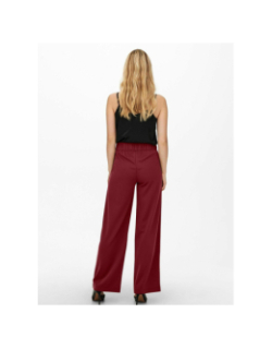 Pantalon ample geggo bordeaux femme - Jdy