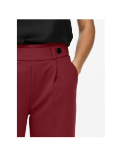 Pantalon ample geggo bordeaux femme - Jdy