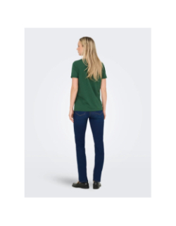 T-shirt kita life glitter vert femme - Only