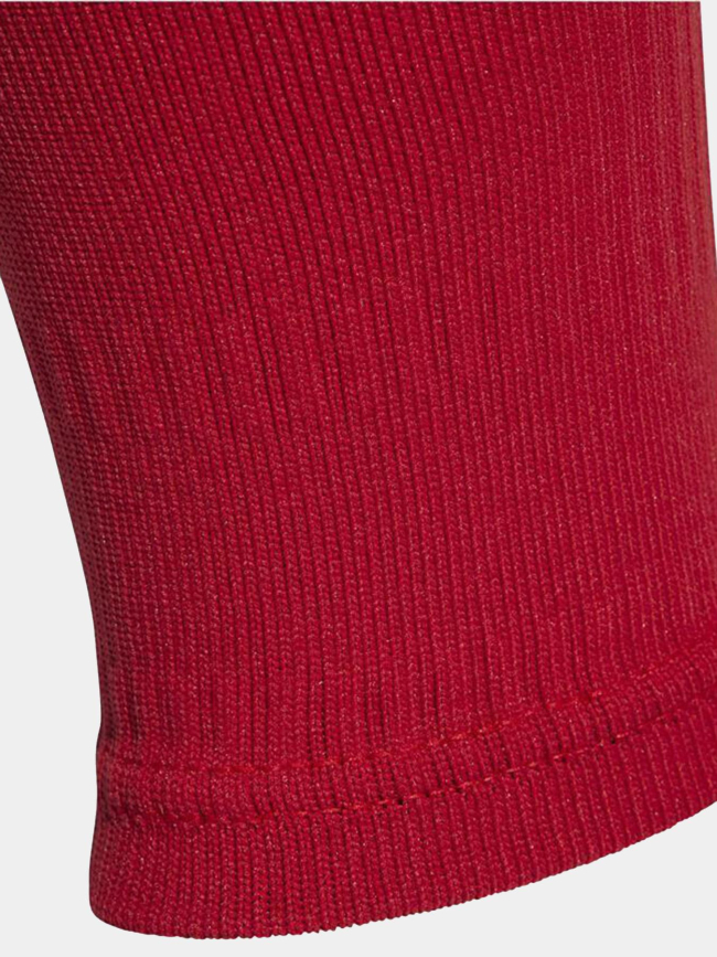 Paire de manchons de football team rouge adulte - Adidas