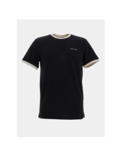 T-shirt the tee 2 bleu marine homme - Teddy Smith