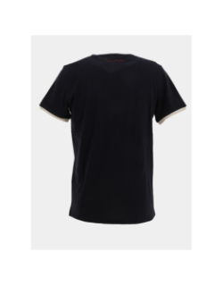 T-shirt the tee 2 bleu marine homme - Teddy Smith