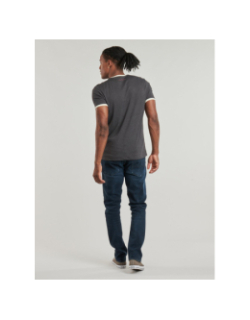 T-shirt the tee 2 chiné gris anthracite homme - Teddy Smith