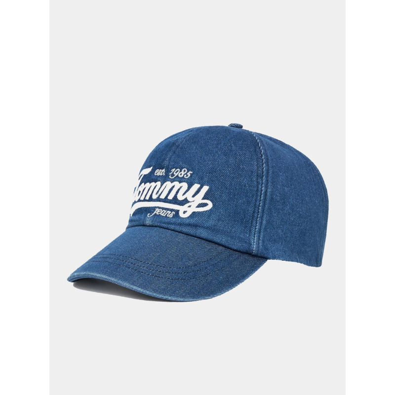 Casquette denim archive script bleu homme - Tommy Jeans