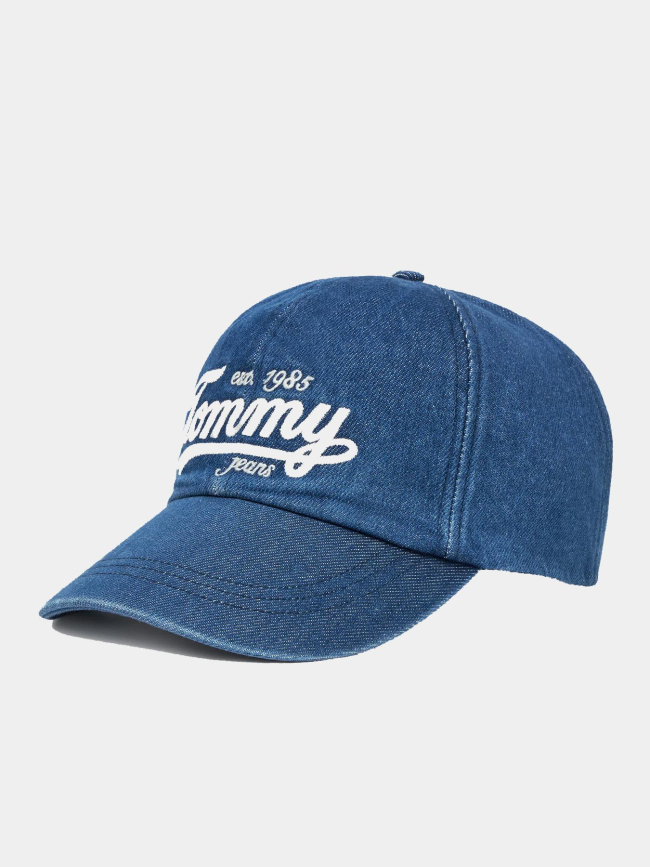Casquette denim archive script bleu homme - Tommy Jeans