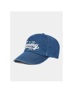 Casquette denim archive script bleu homme - Tommy Jeans