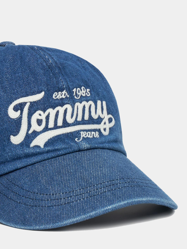 Casquette denim archive script bleu homme - Tommy Jeans