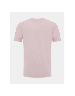 T-shirt regular fit heather chiné rose homme - Tommy Hilfiger