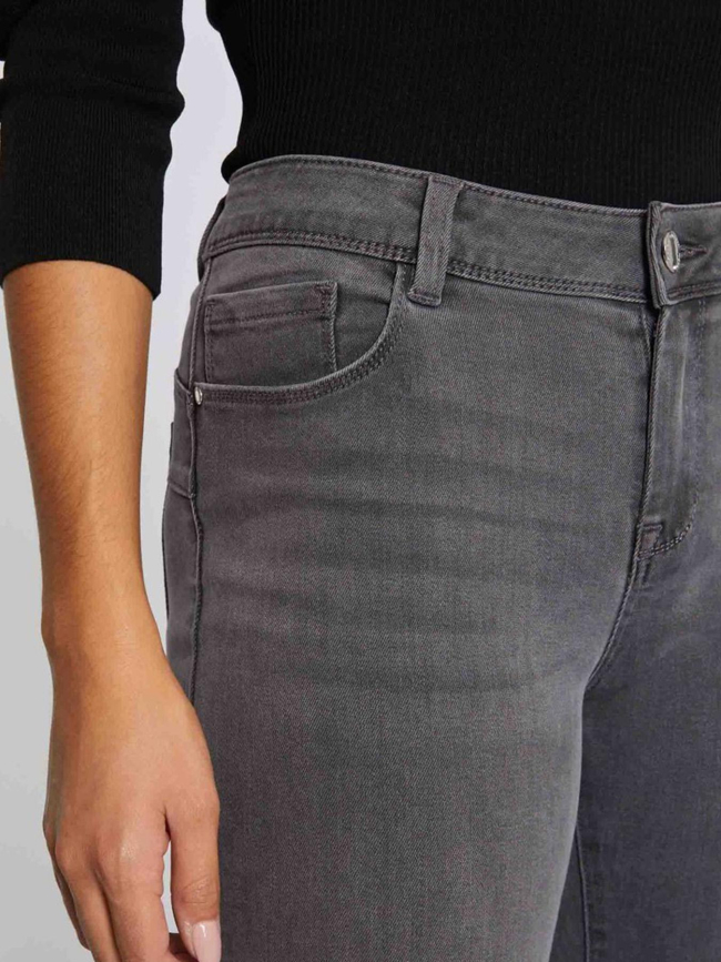 Jean slim pom p gris femme - Morgan