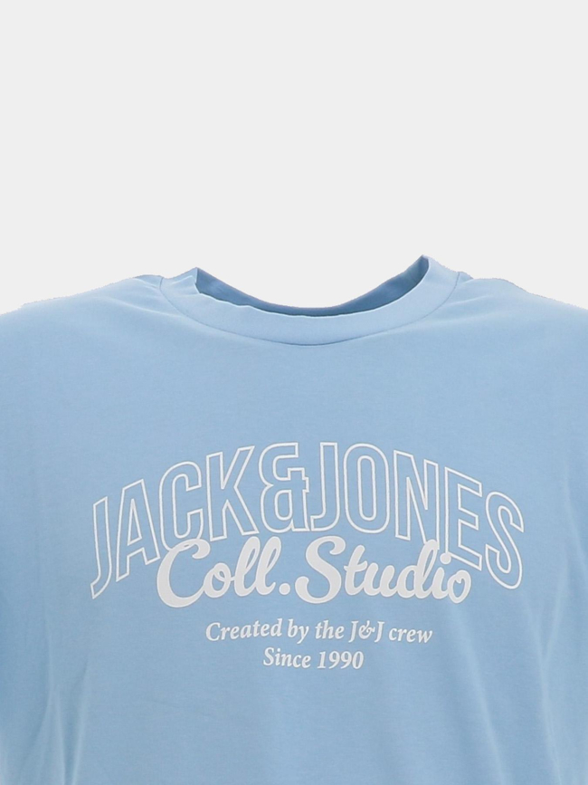 T-shirt makoto bleu homme - Jack & Jones