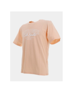 T-shirt makoto orange homme - Jack & Jones