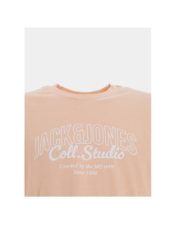 T-shirt makoto orange homme - Jack & Jones