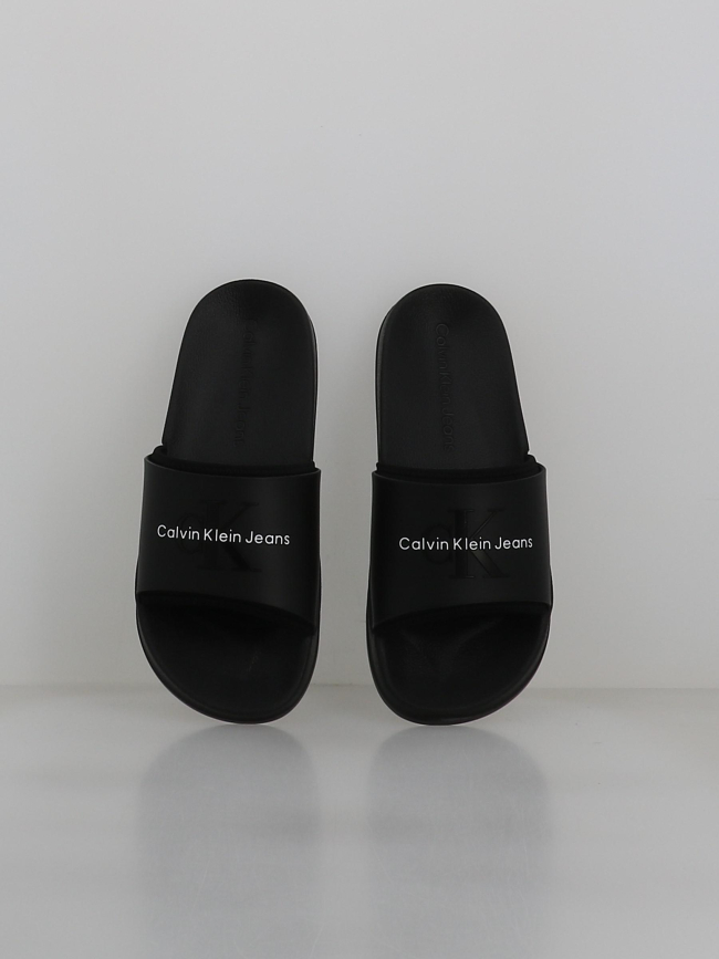 Claquettes slide noir homme - Calvin Klein Jeans