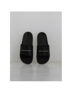 Claquettes slide noir homme - Calvin Klein Jeans