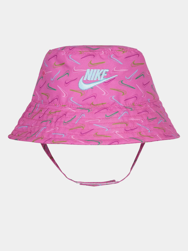 Bob graphique upf 40+ futura bucket rose bébé - Nike