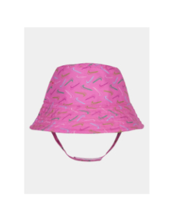 Bob graphique upf 40+ futura bucket rose bébé - Nike