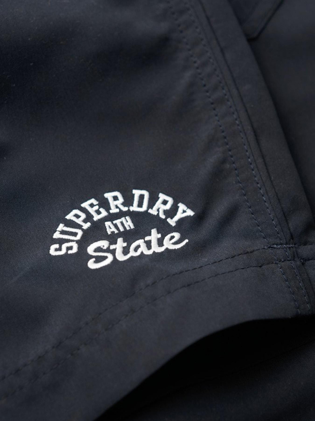 Short de bain vintage polo bleu marine homme - Superdry