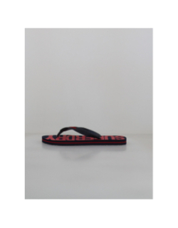 Tongs vintage noir et rouge homme - Superdry