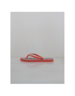 Tongs vintage rouge et gris femme - Superdry