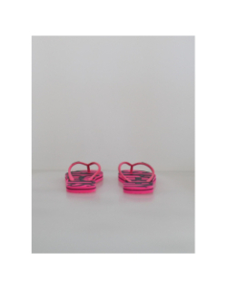 Tongs vintage rose et noir femme - Superdry