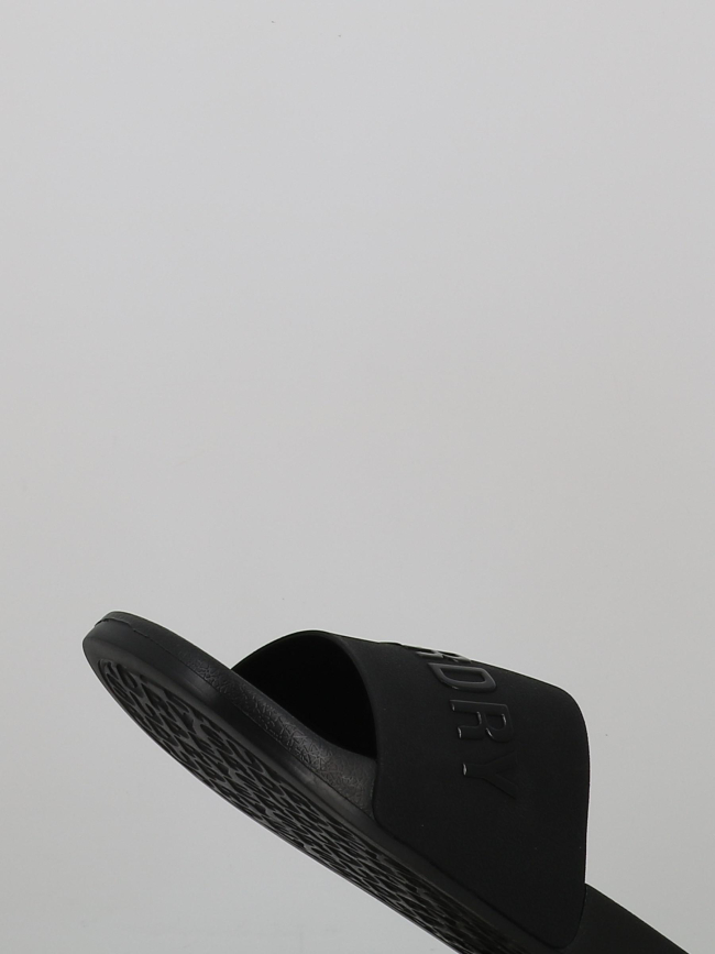 Sandales de piscine véganes à logo noir homme - Superdry