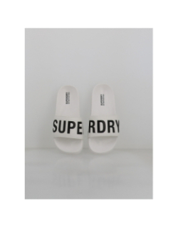 Sandales de piscine véganes core blanc femme - Superdry