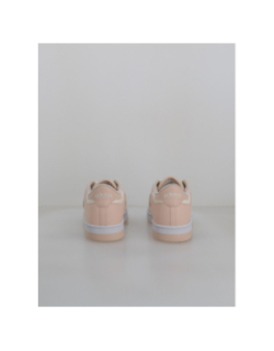 Baskets rapid court low blanc et rose femme - Adidas