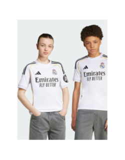 Maillot de football real madrid domicile 25/26 blanc enfant - Adidas
