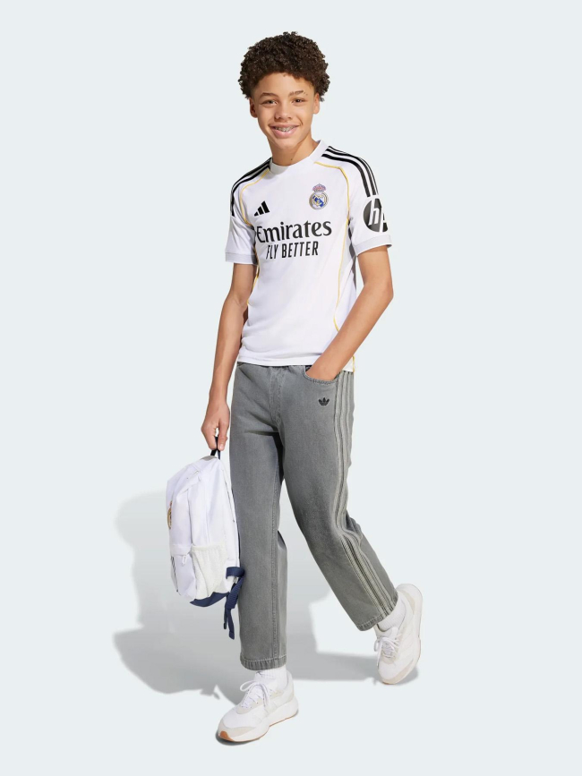 Maillot de football real madrid domicile 25/26 blanc enfant - Adidas