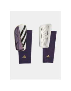 Protège tibias tiro league violet noir et blanc - Adidas