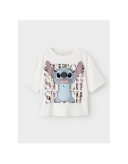 T-shirt nkfjixi stitch blanc fille - Name It