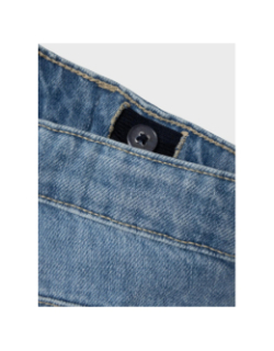 Jean large nkfrose bleu fille - Name It