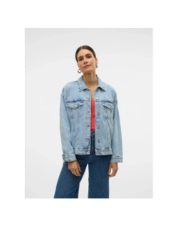 Veste en jean oversize tessa bleu femme - Vero Moda