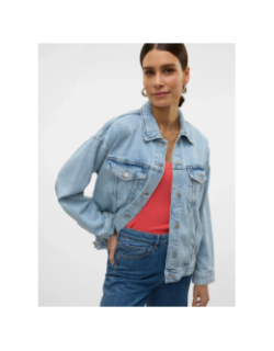 Veste en jean oversize tessa bleu femme - Vero Moda