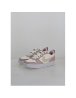 Baskets court borough low recraft gs violet et blanc enfant - Nike