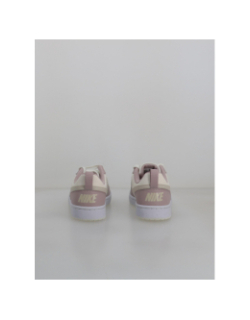 Baskets court borough low recraft gs violet et blanc enfant - Nike