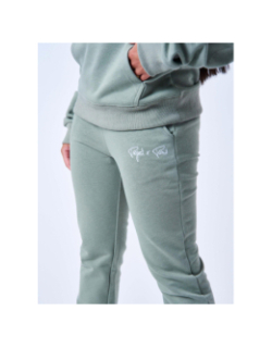 Jogging logo signature brodé kaki femme - Project X Paris