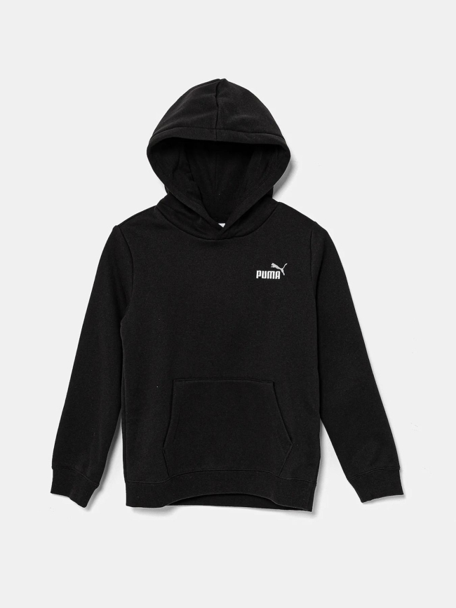 Sweat à capuche ess 2 color petit logo noir enfant - Puma