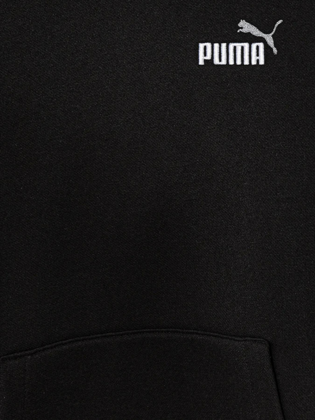 Sweat à capuche ess 2 color petit logo noir enfant - Puma