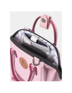 Sac à bandoulière nano adventurer assouan rose femme - Cabaïa
