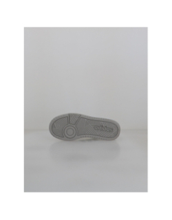 Baskets hoops 3.0 blanc et vert enfant - Adidas