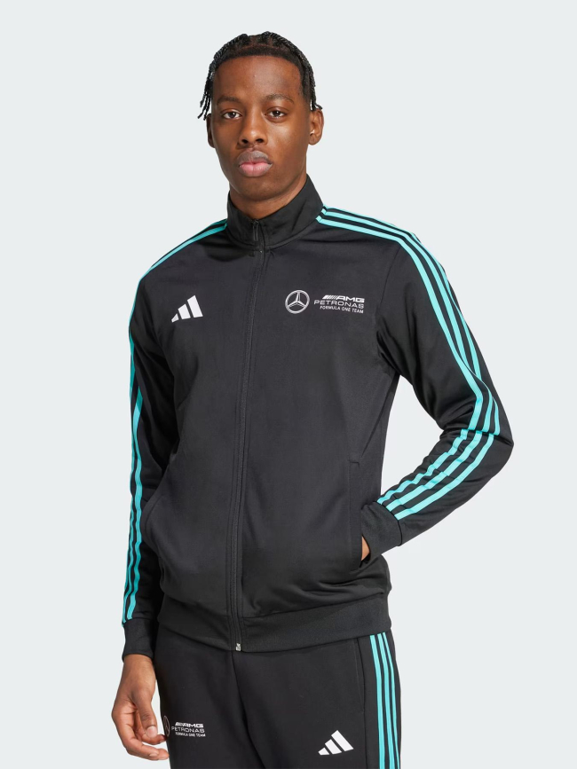 Sweat zippé Mercedes - AMG Petronas Formula One noir homme - Adidas