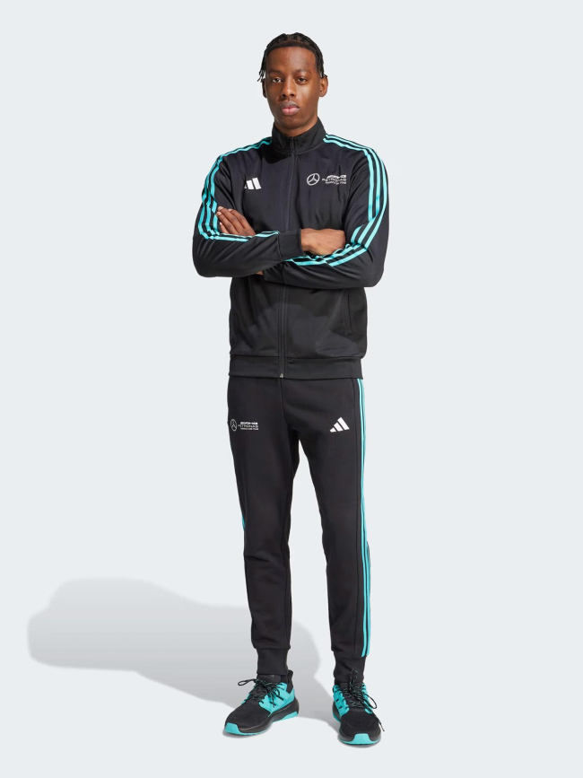 Sweat zippé Mercedes - AMG Petronas Formula One noir homme - Adidas