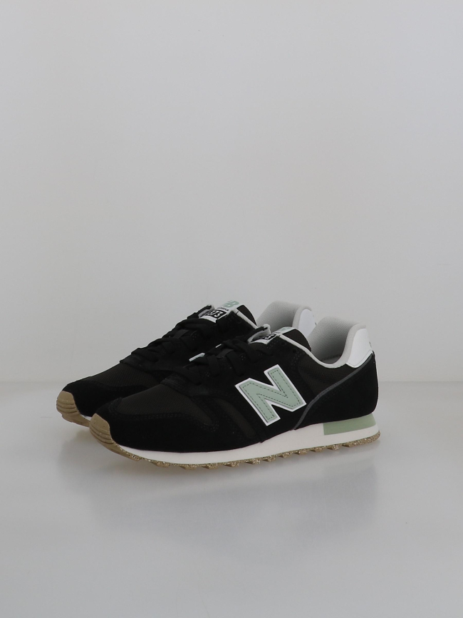 Baskets 373 v2 noir vert femme - New Balance