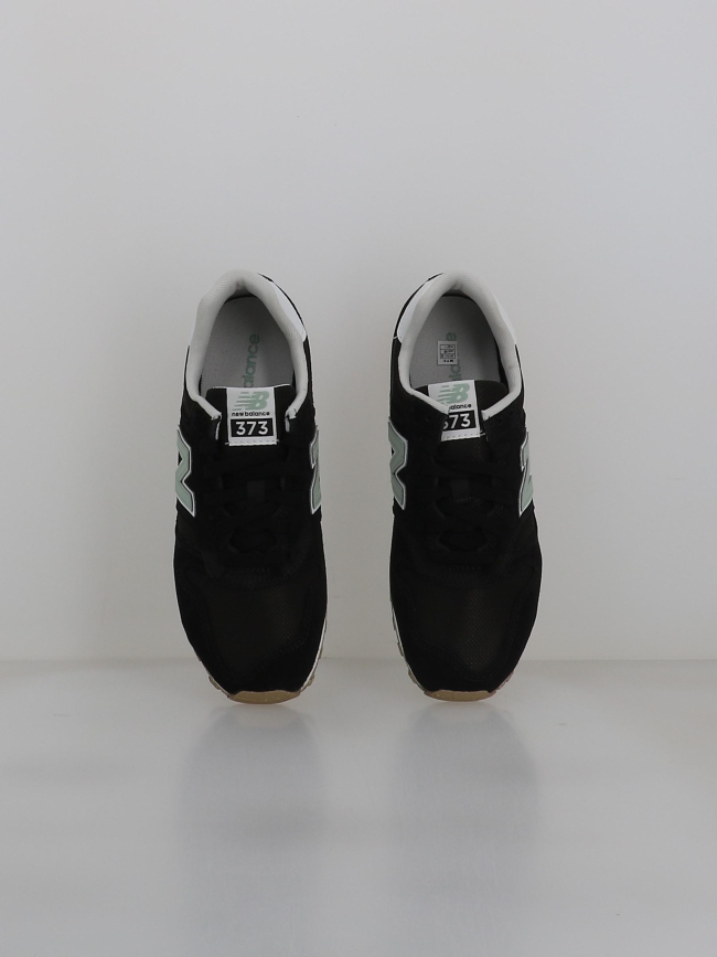 Baskets 373 v2 noir vert femme - New Balance