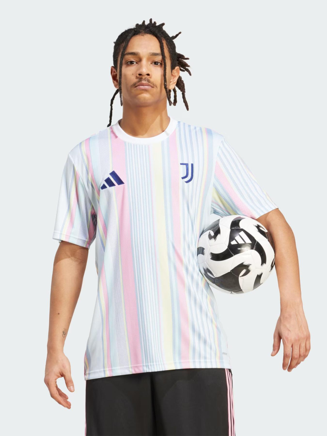 Maillot d'échauffement juventus 25/26 multicolore homme - Adidas