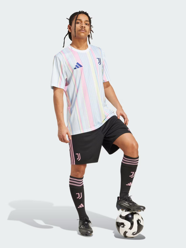 Maillot d'échauffement juventus 25/26 multicolore homme - Adidas