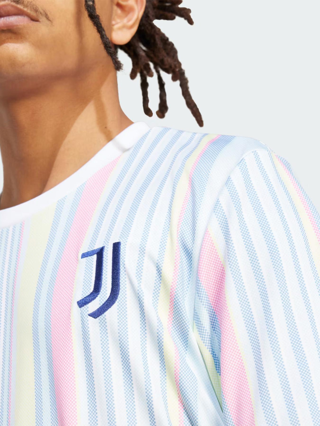Maillot d'échauffement juventus 25/26 multicolore homme - Adidas