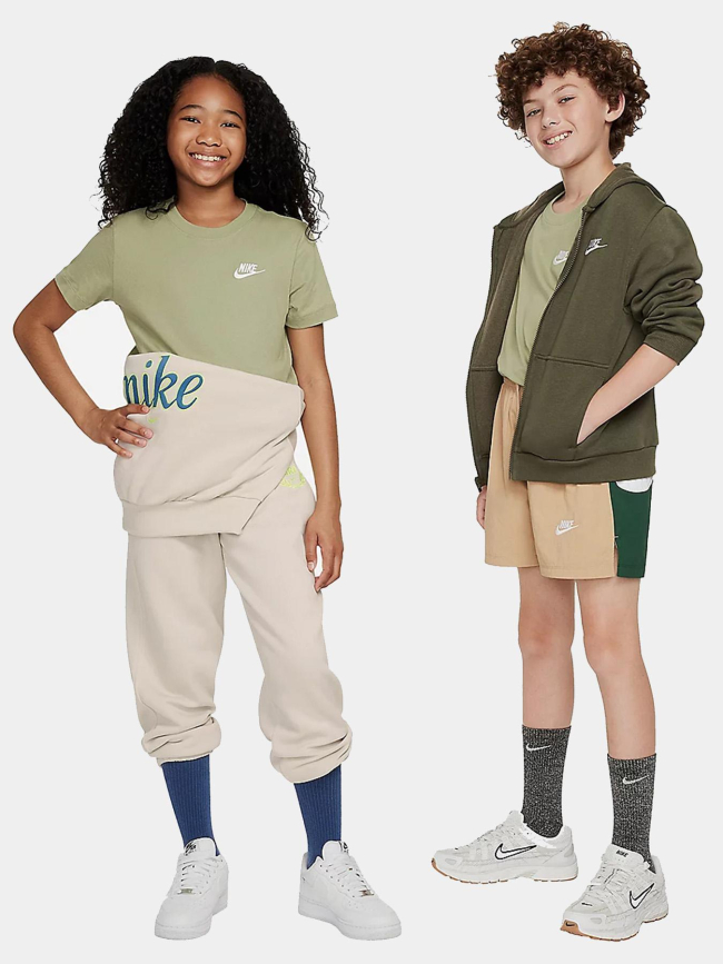 T-shirt à manches courtes emb futura vert enfant - Nike